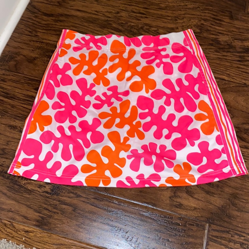Vibrant Pink and Orange Women's Skirt
